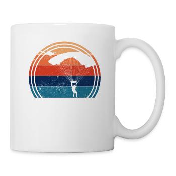 Vintage Skydiving Retro Skydiving - Mug - white - Right
