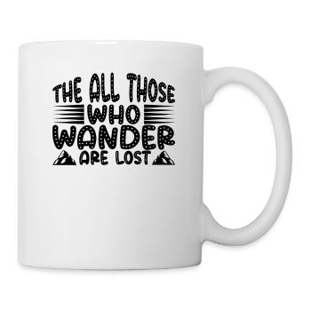 For all those who hike Hiking shirt - Mug - white - Right