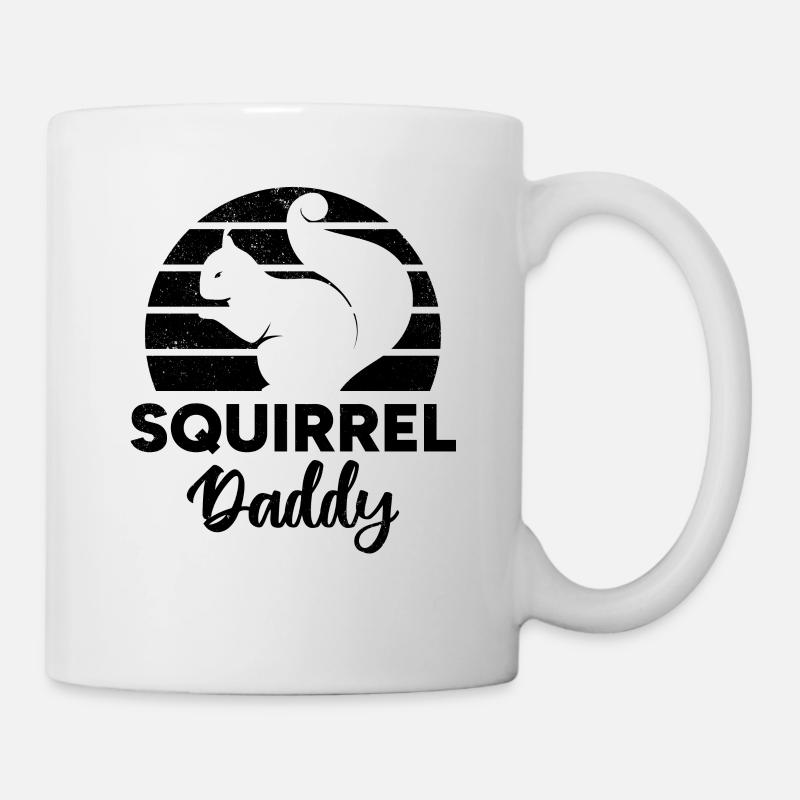 Squirrel Owner Squirrel Dad Squirrel Daddy - Mug - white