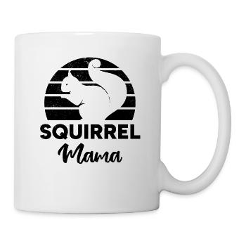 Squirrel Mama Squirrel Mom Squirrel Mama - Mug - white - Right