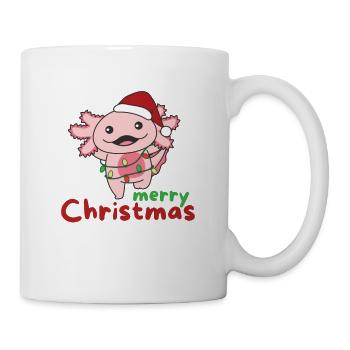 Axolotl Joyeux Noël Hiver Axolotls - Mug blanc - blanc - Droite
