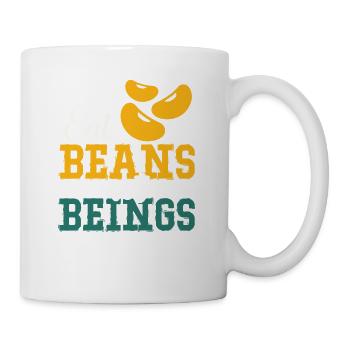 vegan spruch - Tasse - Weiß - Rechts
