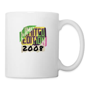 Édition Limitée 2008 Graffiti - Mug blanc - blanc - Droite