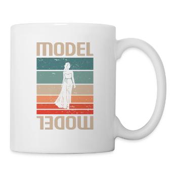 Rétro Vintage Classic Model Modélisation - Mug blanc - blanc - Droite