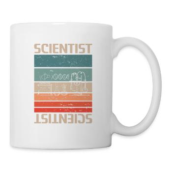 Rétro Vintage Scientifique Chimie Physique Science - Mug blanc - blanc - Droite