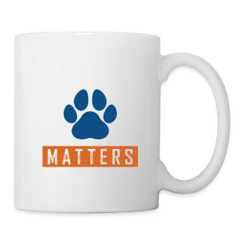Animal welfare dog saying - Mug - white - Right