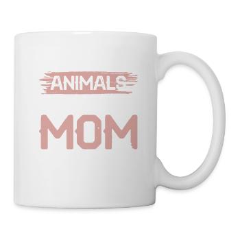 Animal rights activist Mama - Mug - white - Right