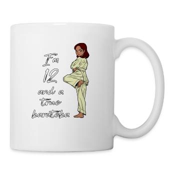 I'm 12 - Girl Karate - Mug - white - Right