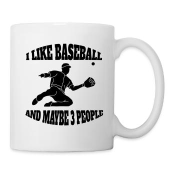 Baseball Baseball Game Gift Baseball Lovers - Mug - white - Right