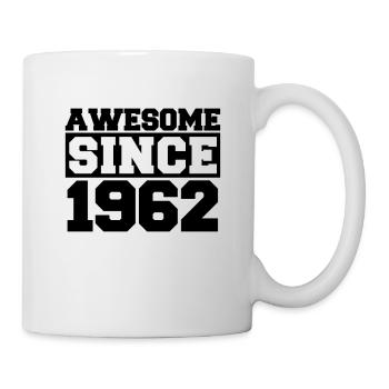 Awesome since 1962 - Mug - white - Right
