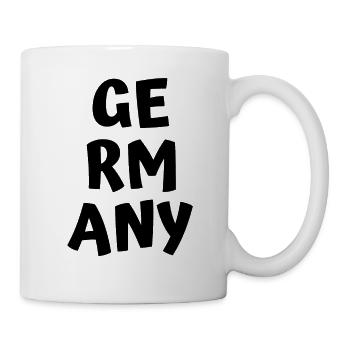 Deutschland - Tasse - Weiß - Rechts