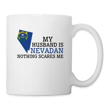 Rien ne me fait peur Nevadan Mari Nevada - Mug blanc - blanc - Droite