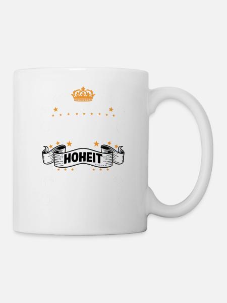 Disponent T witziges Spruch Motiv Disponent - Tasse - Weiß