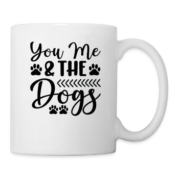 Your self the dogs - Mug - white - Right