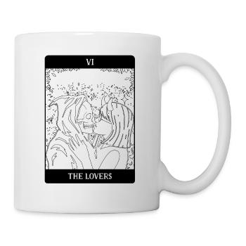 Okkult Goth Gothic Punk Grunge - Tasse - Weiß - Rechts