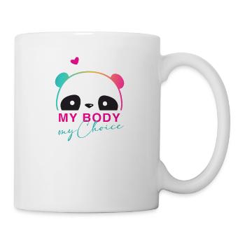 Mon corps - Mon choix - Mug blanc - blanc - Droite
