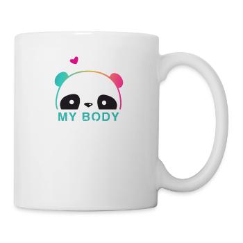 Mon corps - Mon choix - Mug blanc - blanc - Droite