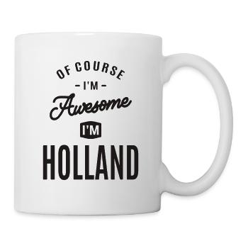 Nom personnalisé de la Hollande - Mug blanc - blanc - Droite