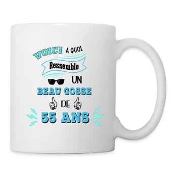 Idée De Cadeau Drôle Pour Les Beaux Gosses - Mug blanc - blanc - Droite