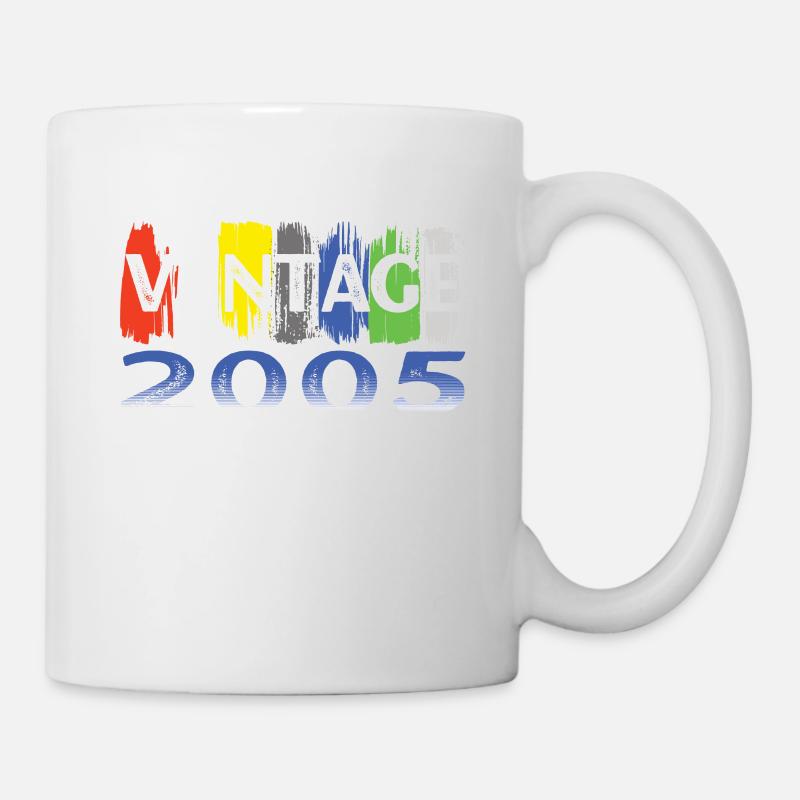 Fantastisch Seit 2005 Retro 17. Bitrthday - Tasse - Weiß