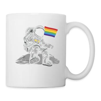 LGBT Gay Pride Flag Rainbow Room - Mug - white - Right