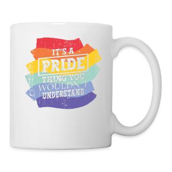 C’est une question de fierté que vous - Mug blanc - blanc - Droite