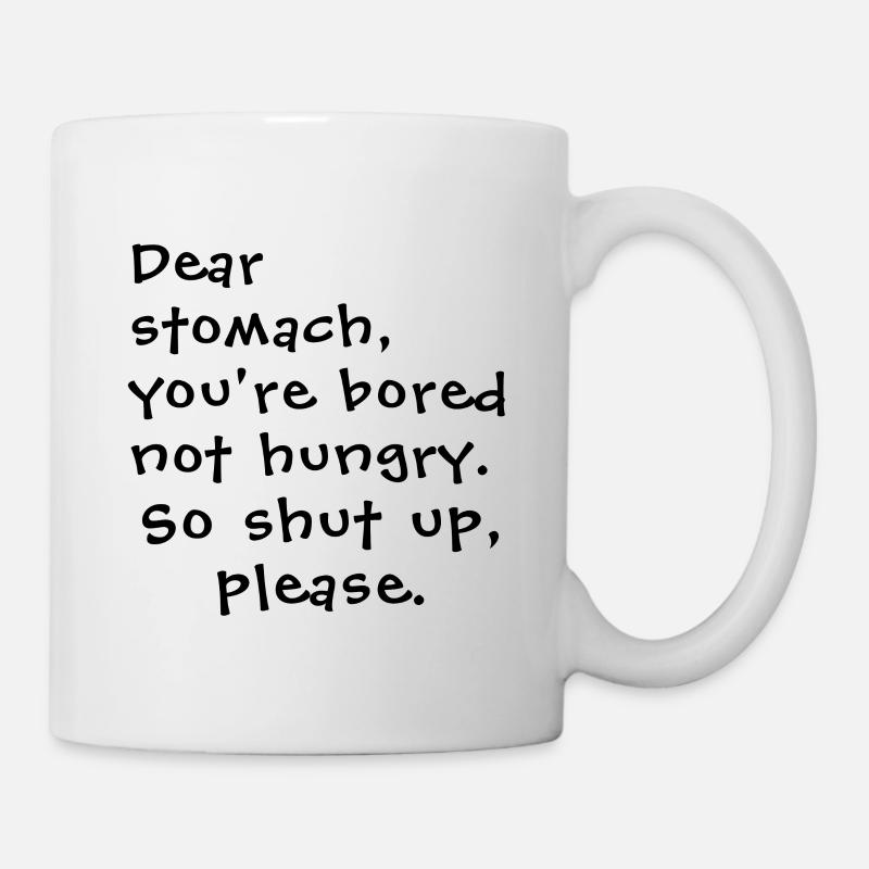 Dear Stomach - Mug - white