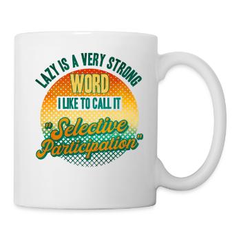 Sarcasm Black Humor Irony Gift - Mug - white - Right