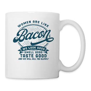 Black Humor Sarcasm Irony Gift - Mug - white - Right