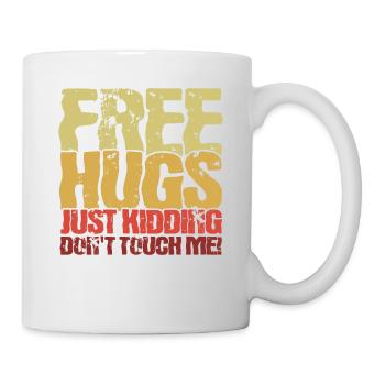 Irony Sarcastic Black Humor Gift - Mug - white - Right