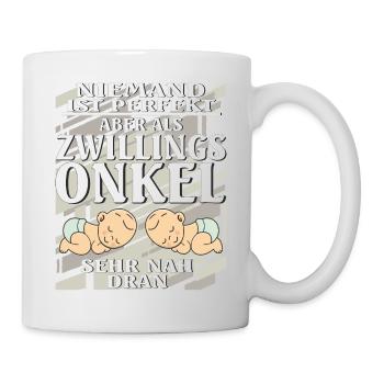 ZWILLINGS ONKEL - Tasse - Weiß - Rechts
