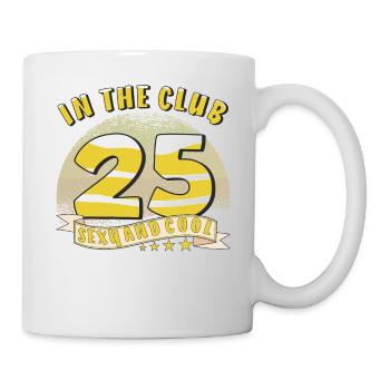 DANS LE CLUB 25 - Mug blanc - blanc - Droite