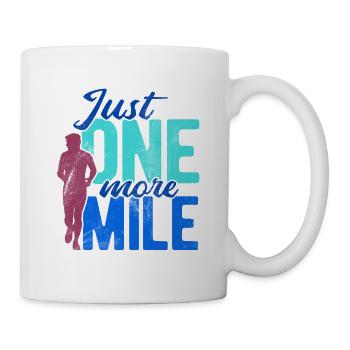 Läufer Joggen - Tasse - Weiß - Rechts