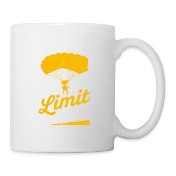 Parachutisme Le ciel n’est pas à moi - Mug blanc - blanc - Droite