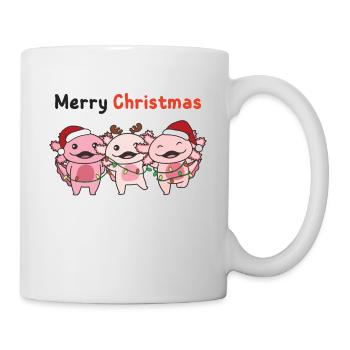 Axolotl Noël Sweet Axolotls Joyeux Noël - Mug blanc - blanc - Droite