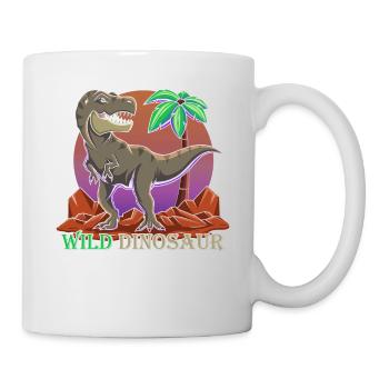 Dino - Tasse - Weiß - Rechts