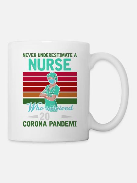 Krankenschwester - Tasse - Weiß