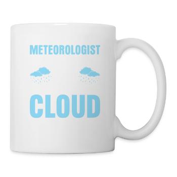 Meteorologist Paid To Keep My Head In The Cloud We - Mug - white - Right