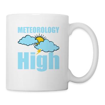 Meteorology Is A High Pressure Job Meteorologist - Mug - white - Right