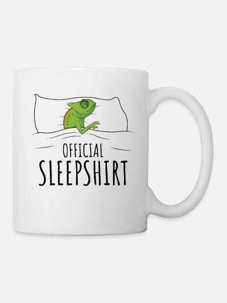 Chameleon - Tasse - Weiß