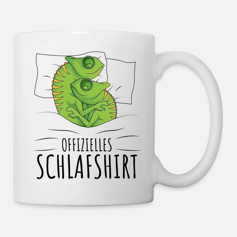 Chamäleon - Tasse - Weiß