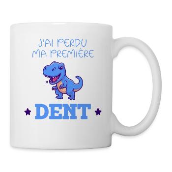 J'ai Perdu Ma Première Dent Cadeau Drôle Enfant - Mug blanc - blanc - Droite