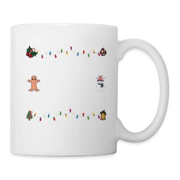 Most Likely To Eat All The Cookies Holiday Humor - Mug - white - Right