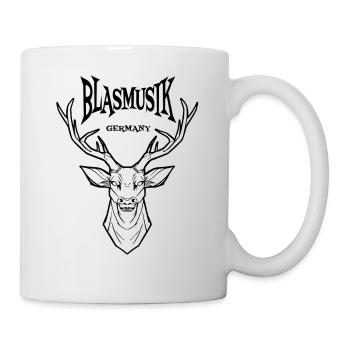 Musique de cuivres Musikverein Fanfare Bois de cerf - Mug blanc - blanc - Droite