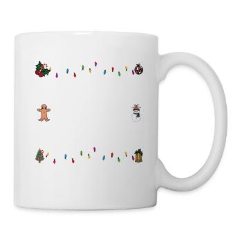 Most likely to Ride Rudolph Lover Funny Christmas - Mug - white - Right