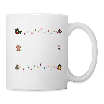 Most likely to Tell Santa What To Do Funny Christ - Mug - white - Right