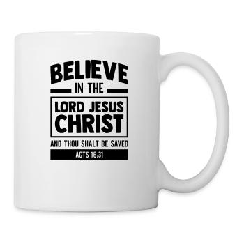 Christianisme Chrétiens Foi Églises Christ Bible - Mug blanc - blanc - Droite