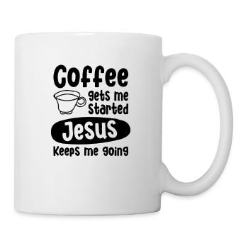 Foi Chrétien Jésus-Christ Bible Religion Dieu - Mug blanc - blanc - Droite