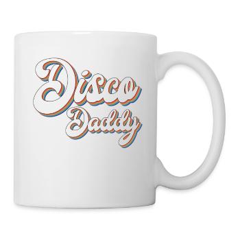 Retro Vintage Daddy 60s 70s 80s 90 Party Costume - Mug - white - Right