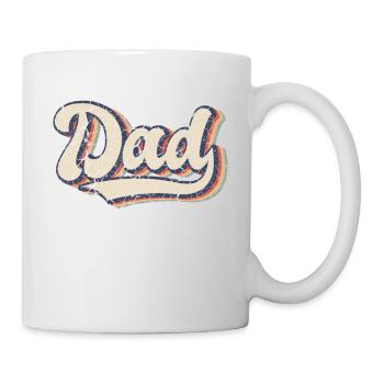 Retro Vintage Daddy 60s 70s 80s 90 Party Costume - Mug - white - Right